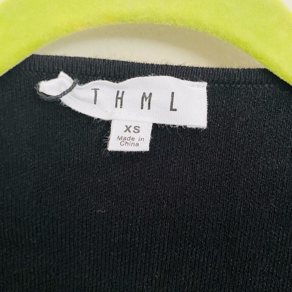 THML Ruffle Sleeve Ruffle Fringe Cardigan - Picture 5 of 6